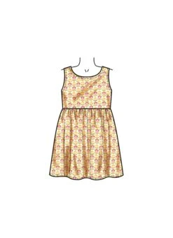 New Look Sewing Pattern 6784 Children's Dresses And Romper -Jaycotts Shop N6784 02