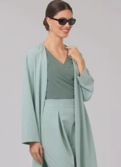 New Look Sewing Pattern 6796 Coat, Tops And Trousers -Jaycotts Shop N6796 01