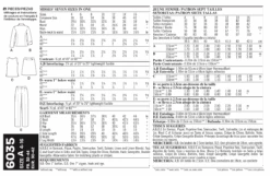 New Look NL6035 Misses' Separates Pattern -Jaycotts Shop NL 6035 envelope