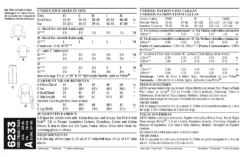 New Look NL6233 Unisex Sleepwear Pattern -Jaycotts Shop NL 6233 env back