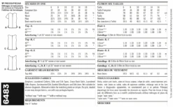 New Look NL6483 Misses Top Pattern | Easy -Jaycotts Shop NL 6483 envelope