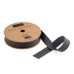 Grey Bias Binding | 25mm Width