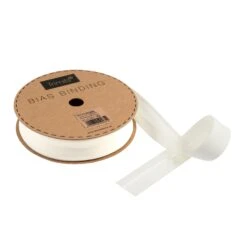 Ivory Bias Binding | 25mm Width