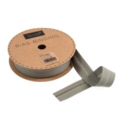 Light Khaki Bias Binding | 25mm Width