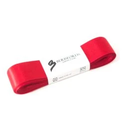 Berisfords 5m Pack Red Satin Ribbon