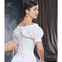 Simplicity Pattern 1139 Misses' Civil War Undergarments -Jaycotts Shop S1139 product hires 02