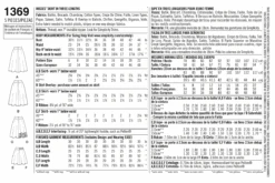 Simplicity Pattern 1369 Misses' Skirts In 3 Lengths -Jaycotts Shop S1369 envelope JAYCOTTS SEWING