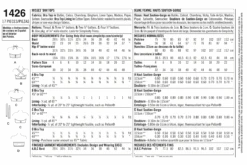 Simplicity Pattern 1426 Misses' Vintage 1950's Bra Tops -Jaycotts Shop S1426 envelope JAYCOTTS SEWING