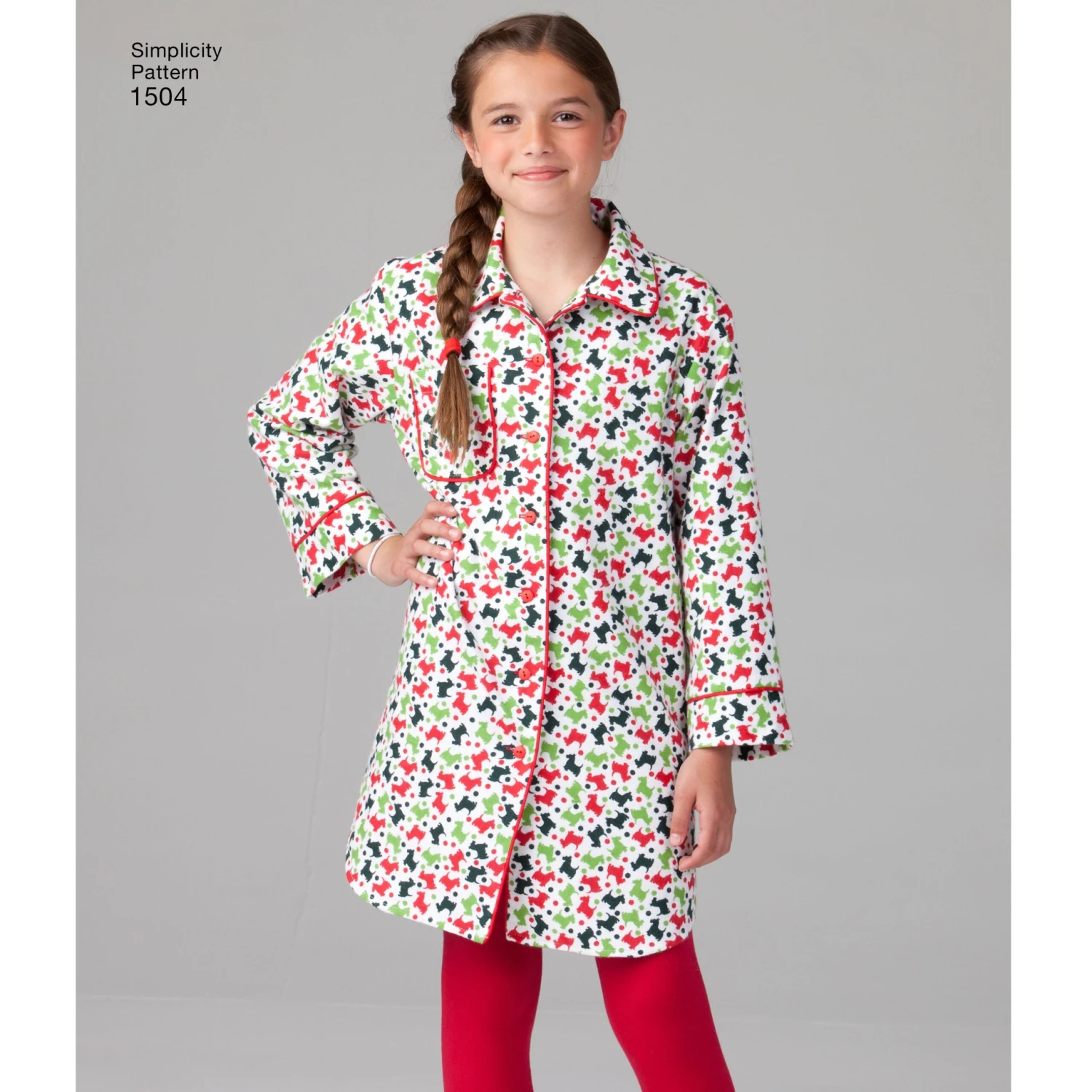 Simplicity Pattern 1504 Child's, Teens' And Adults' Loungewear | Easy 4 Simplicity Pattern 1504 Child's, Teens' And Adults' Loungewear | Easy - Image 4