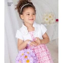 Simplicity Pattern 1509 Boy's Wedding Bow Tie And Vest -Jaycotts Shop S1509 product hires 05