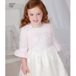 Simplicity Pattern 1509 Boy's Wedding Bow Tie And Vest -Jaycotts Shop S1509 product hires 07