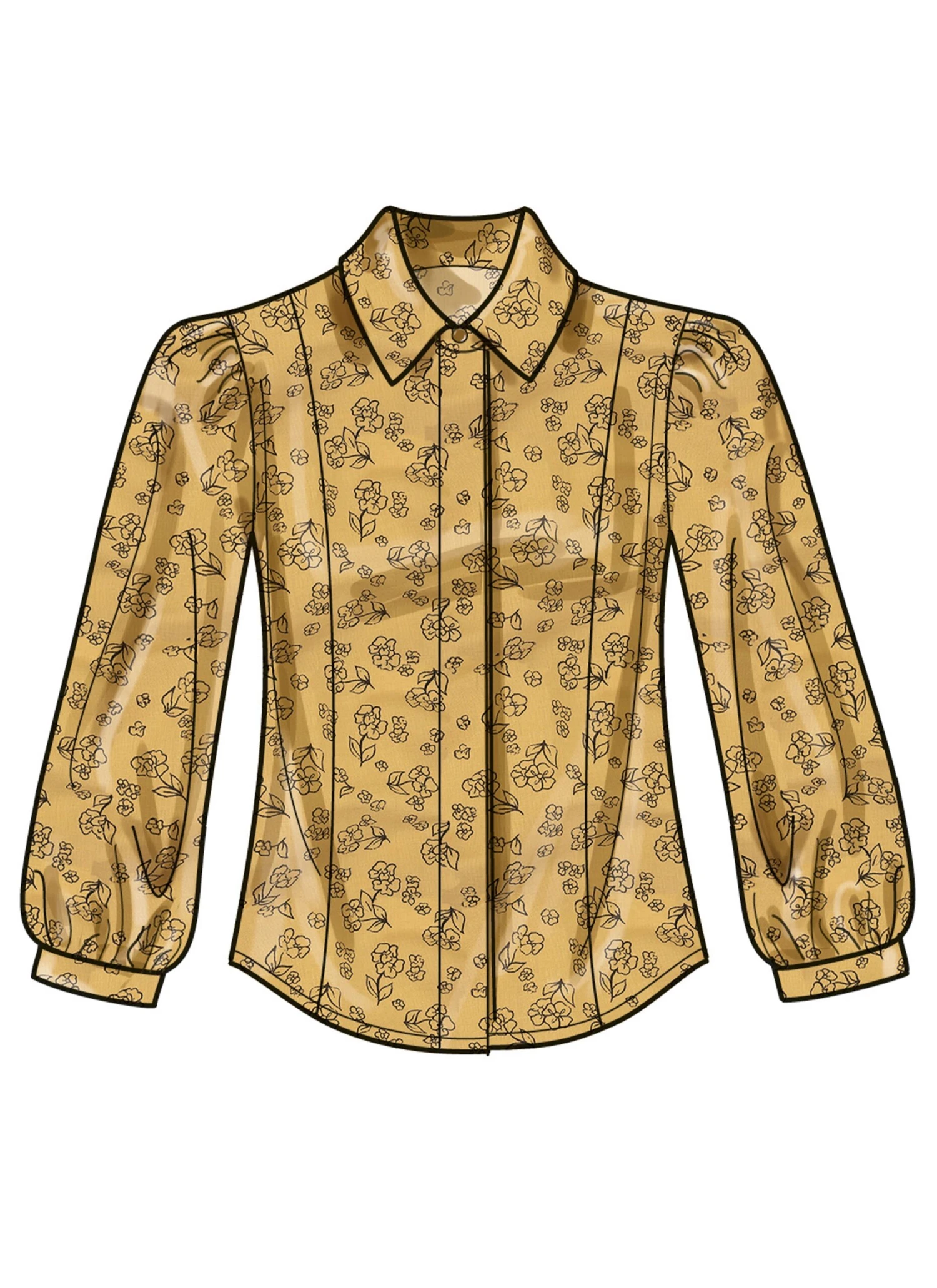 Simplicity Sewing Pattern 3002 Blouses 9 Simplicity Sewing Pattern 3002 Blouses - Image 9