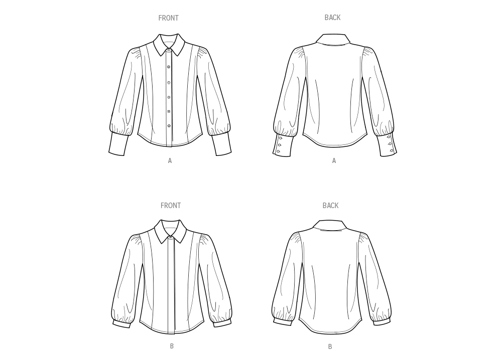 Simplicity Sewing Pattern 3002 Blouses 10 Simplicity Sewing Pattern 3002 Blouses - Image 10