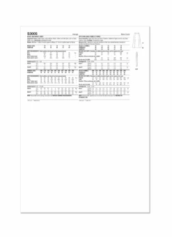 Simplicity Sewing Pattern 3005 Skirts -Jaycotts Shop S3005 envelope back