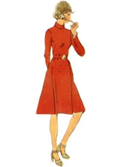 Simplicity Sewing Pattern 3017 Dress With Front-Wrap Skirt And Scarf -Jaycotts Shop S3017 03