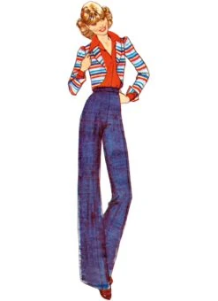 Simplicity Sewing Pattern 3018 Pants, Skirt And Jacket -Jaycotts Shop S3018 03