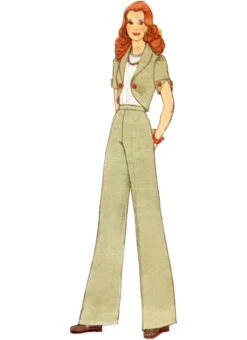 Simplicity Sewing Pattern 3018 Pants, Skirt And Jacket -Jaycotts Shop S3018 04