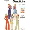 Simplicity Sewing Pattern 3018 Pants, Skirt And Jacket