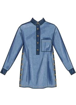 Simplicity Sewing Pattern 3068 Top And Tunics -Jaycotts Shop S3068 05