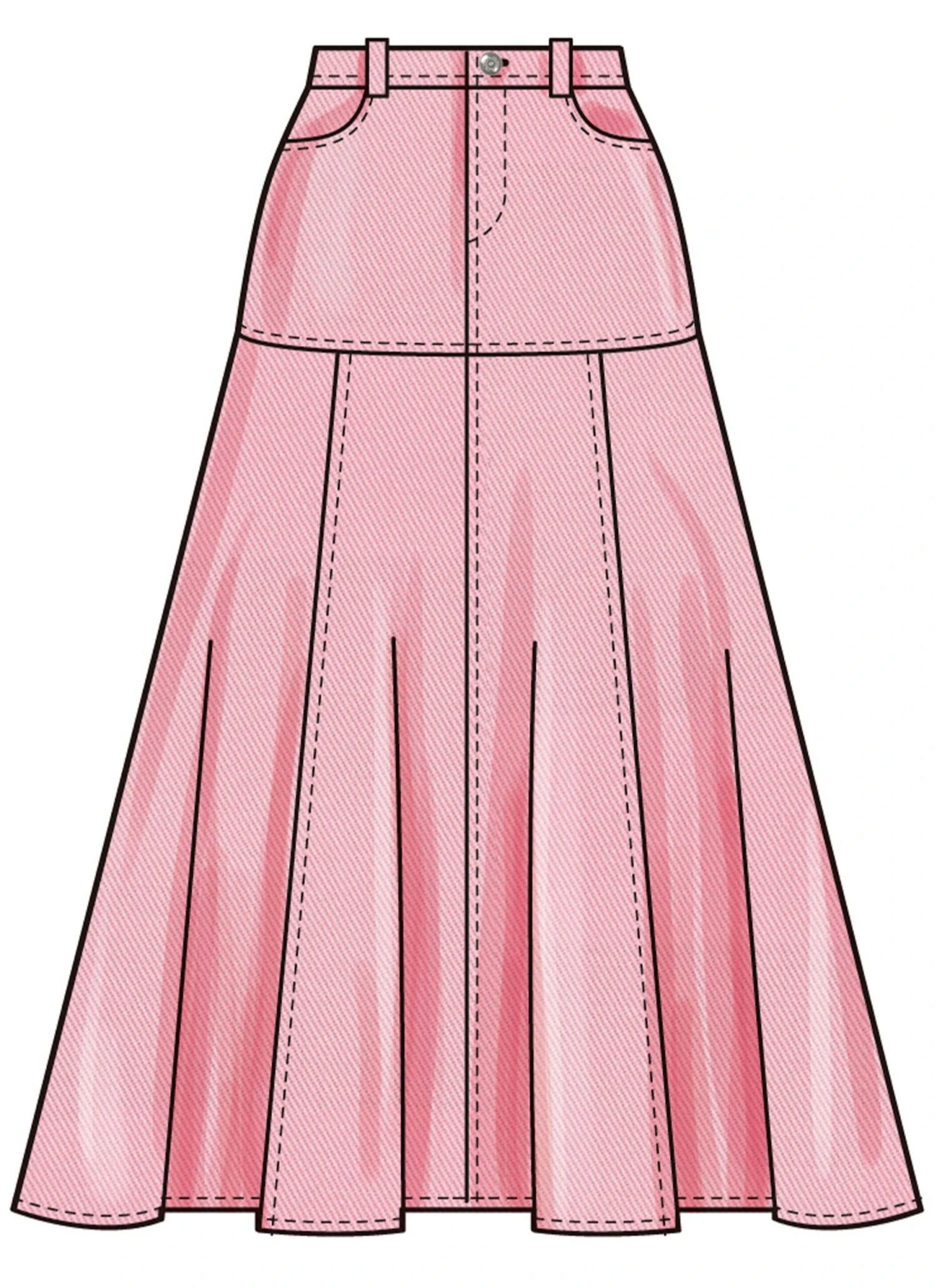 Simplicity Sewing Pattern 3070 Skirts 5 Simplicity Sewing Pattern 3070 Skirts - Image 5