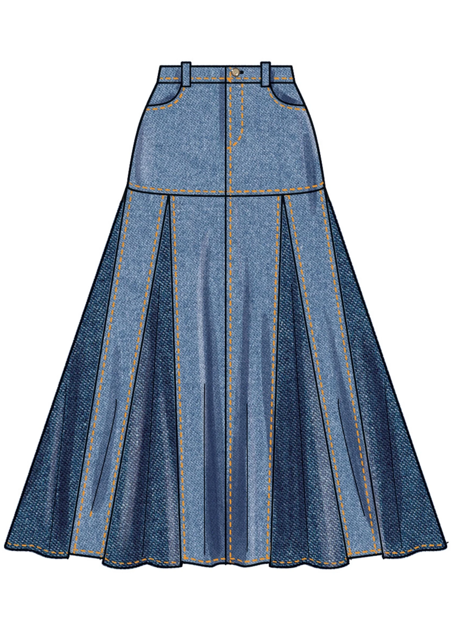 Simplicity Sewing Pattern 3070 Skirts 4 Simplicity Sewing Pattern 3070 Skirts - Image 4