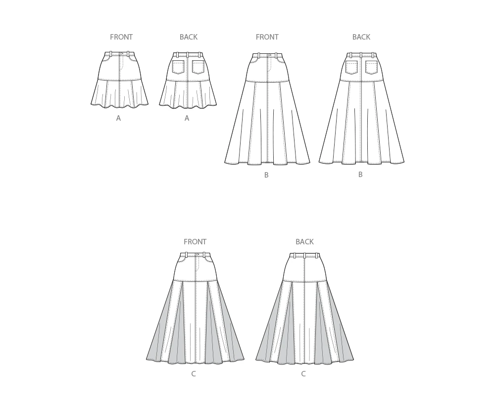 Simplicity Sewing Pattern 3070 Skirts 8 Simplicity Sewing Pattern 3070 Skirts - Image 8