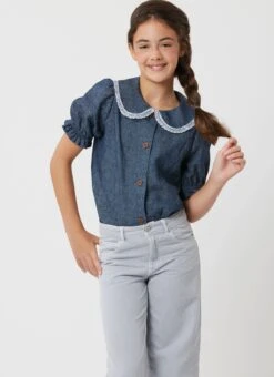 Simplicity Sewing Pattern 3077 Girls' Tops -Jaycotts Shop S3077 05