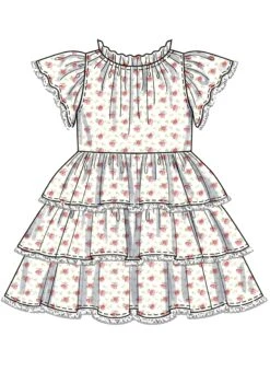 Simplicity Sewing Pattern 3078 Children's Dresses 15 Simplicity Sewing Pattern 3078 Children's Dresses -Jaycotts Shop S3078 03