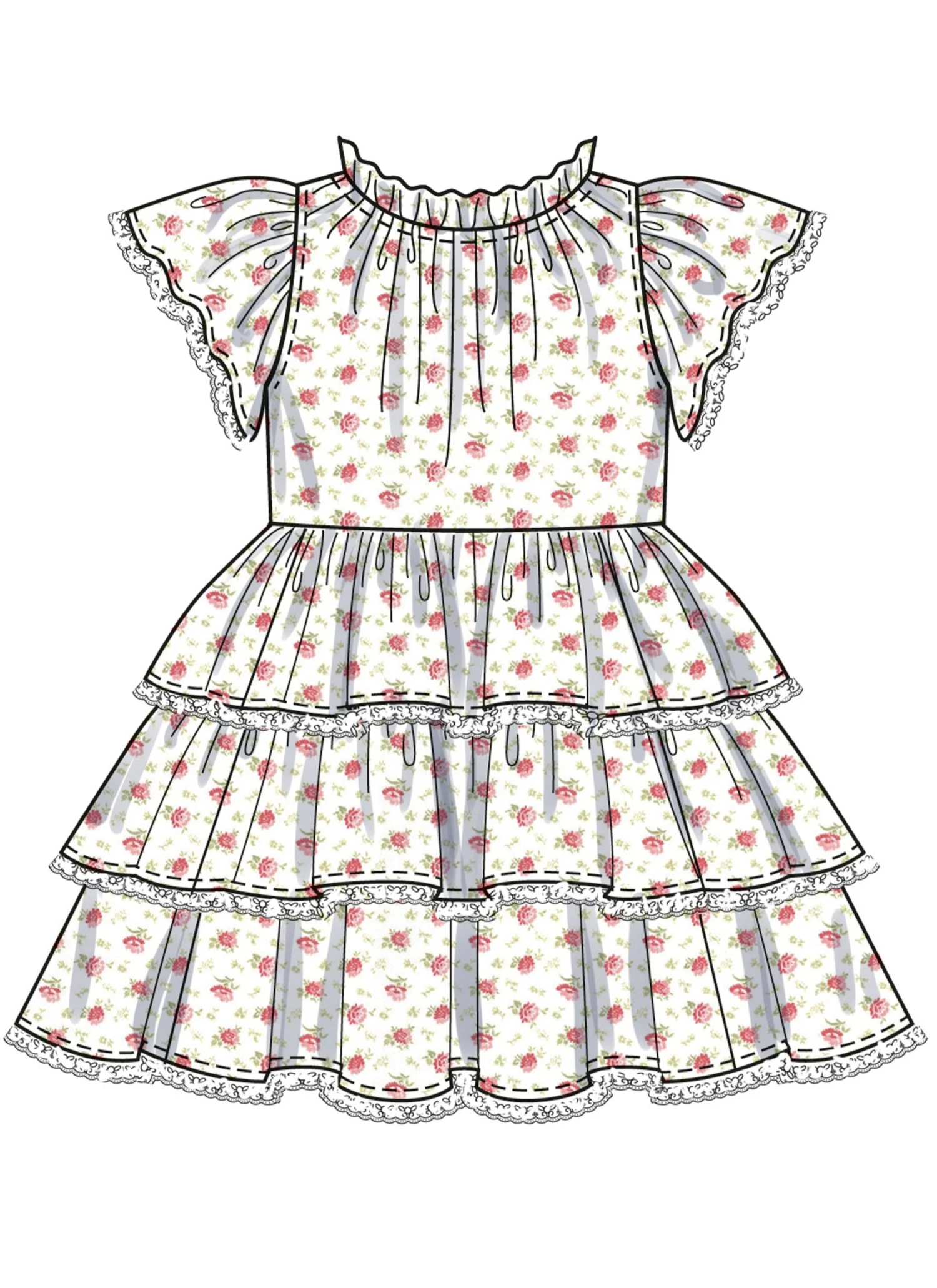Simplicity Sewing Pattern 3078 Children's Dresses 7 Simplicity Sewing Pattern 3078 Children's Dresses - Image 7
