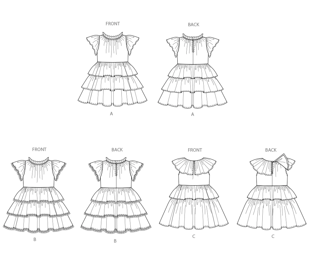 Simplicity Sewing Pattern 3078 Children's Dresses 9 Simplicity Sewing Pattern 3078 Children's Dresses - Image 9