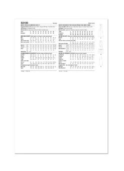 Simplicity Sewing Pattern 3100 Special Occasion Dress And Slip -Jaycotts Shop S3100 envelope back