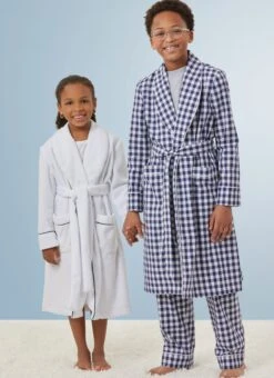 Simplicity Sewing Pattern 3109 Children's And Adults' Robe, Shorts And Pants -Jaycotts Shop S3109 04