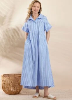 Simplicity Sewing Pattern S3130 Loose Fitting Pullover Dress