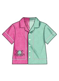 Simplicity Sewing Pattern 3145 Babies' Contrast Shirt And Shorts -Jaycotts Shop S3145 02