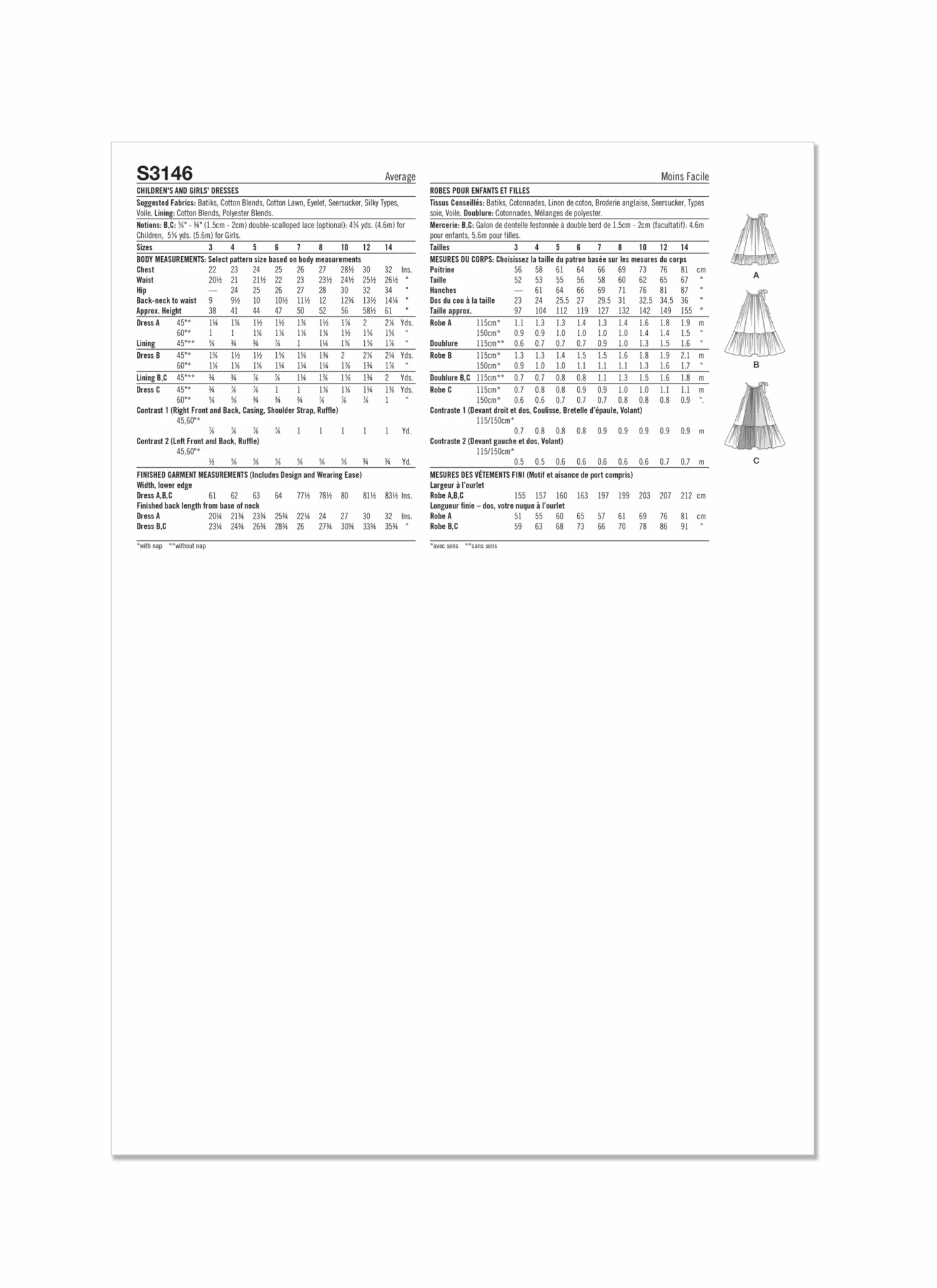 Simplicity Sewing Pattern 3146 Girls' Halter Dresses 6 Simplicity Sewing Pattern 3146 Girls' Halter Dresses - Image 6