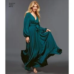 Simplicity Pattern 8013 Misses' Vintage 1970s Dresses -Jaycotts Shop S8013 product hires 03