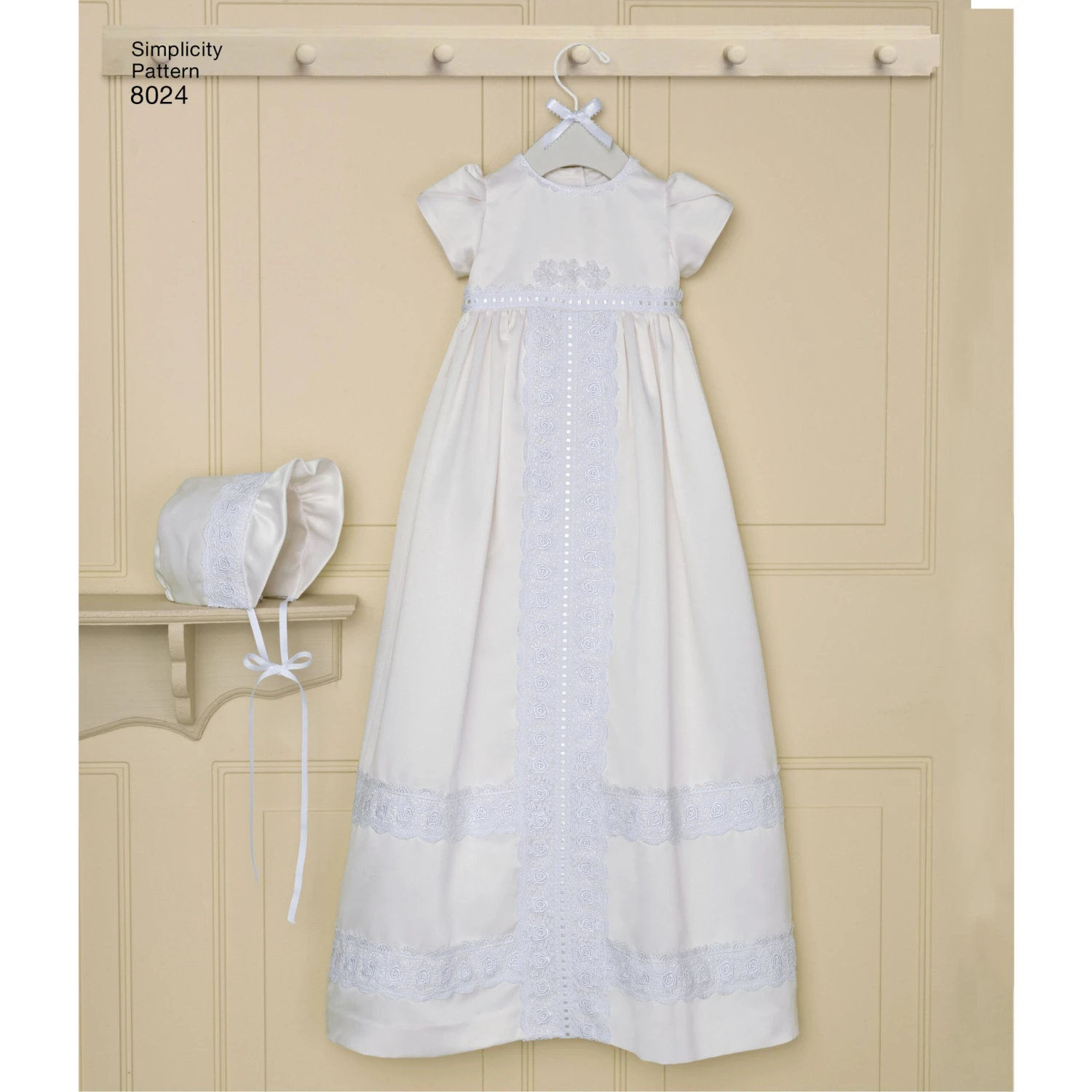 Simplicity Pattern 8024 Classic Christening Gowns Pattern 4 Simplicity Pattern 8024 Classic Christening Gowns Pattern - Image 4