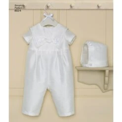 Simplicity Pattern 8024 Classic Christening Gowns Pattern 8 Simplicity Pattern 8024 Classic Christening Gowns Pattern -Jaycotts Shop S8024 product hires 04