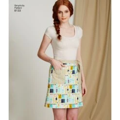 Simplicity Pattern 8133 Learn To Sew Skirt Pattern For Miss 7 Simplicity Pattern 8133 Learn To Sew Skirt Pattern For Miss -Jaycotts Shop S8133 product hires 02