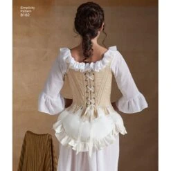Simplicity Pattern 8162 18th Century Undergarments Pattern -Jaycotts Shop S8162 product hires 02