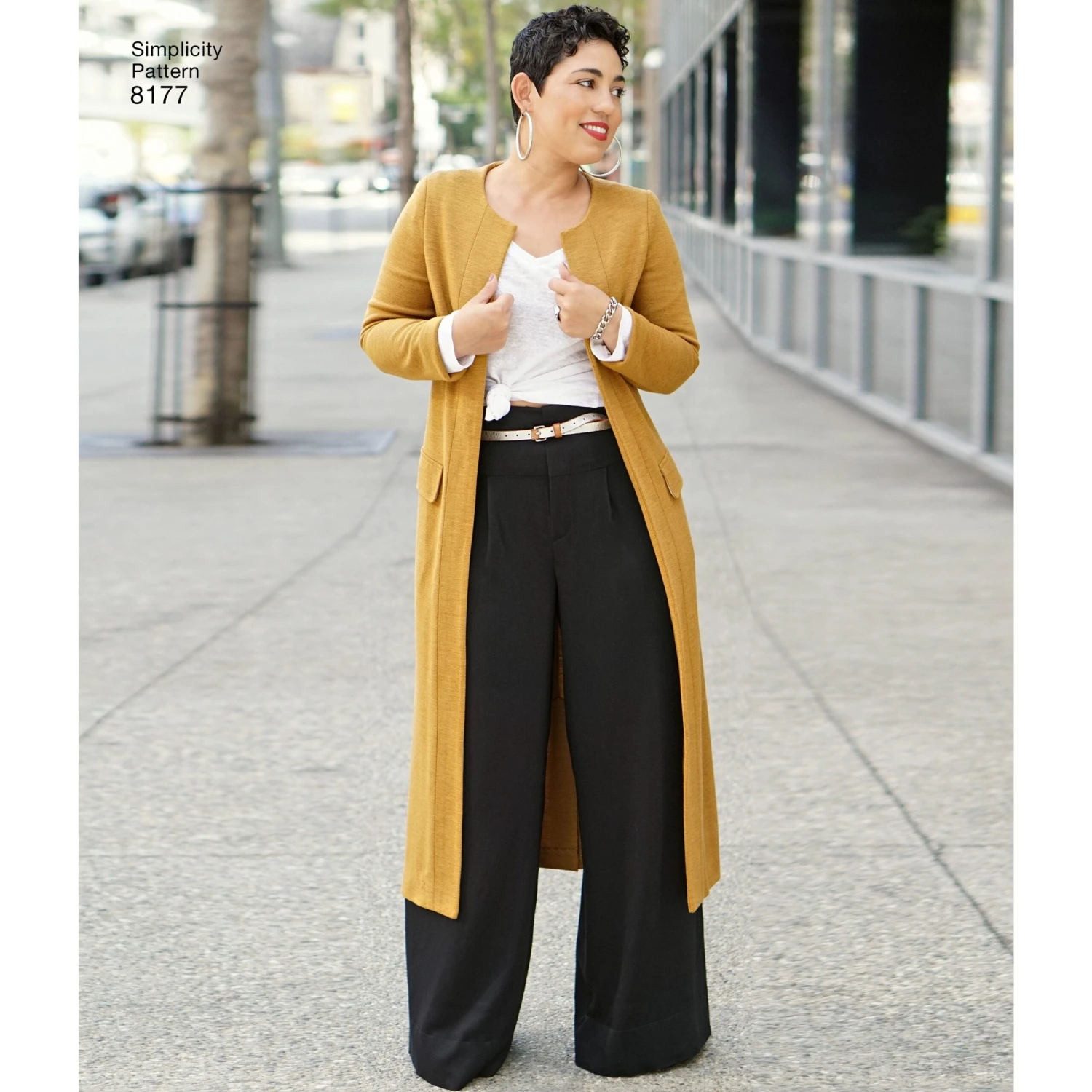 Simplicity Pattern 8177 Features A Duster Length Coat Or Vest, 1 Simplicity Pattern 8177 Features A Duster Length Coat Or Vest,