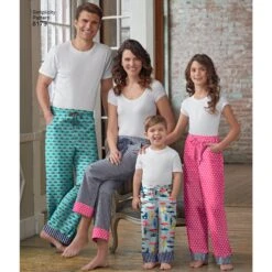 Simplicity Pattern 8179 Trouser For The Whole Family