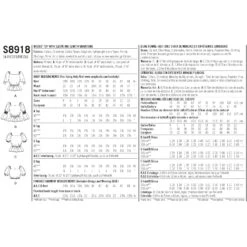 Simplicity Sewing Pattern 8918 Misses' Tops -Jaycotts Shop S8918 5b569eaa d6a3 4dc1 a323 041ae7d3d62c