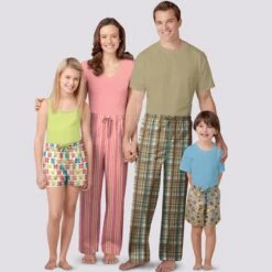 Simplicity Sewing Pattern 9127 Unisex Sleepwear