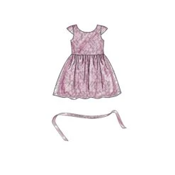 Simplicity Sewing Pattern S9320 Children's Gathered Skirt Dresses -Jaycotts Shop S9320 02