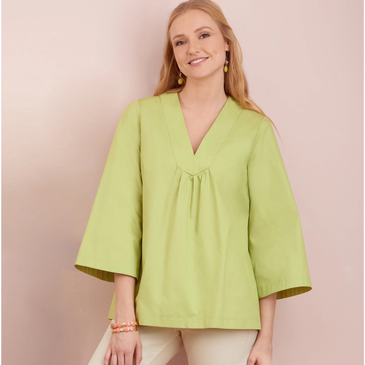 Simplicity Sewing Pattern S9333 Misses' Top With Sleeve Variations 1 Simplicity Sewing Pattern S9333 Misses' Top With Sleeve Variations