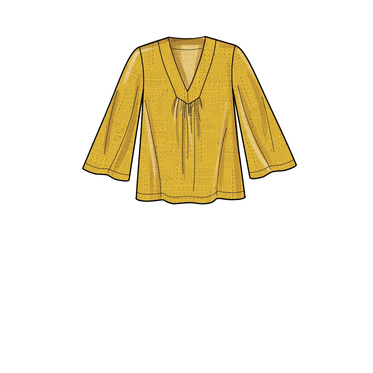 Simplicity Sewing Pattern S9333 Misses' Top With Sleeve Variations 6 Simplicity Sewing Pattern S9333 Misses' Top With Sleeve Variations - Image 6