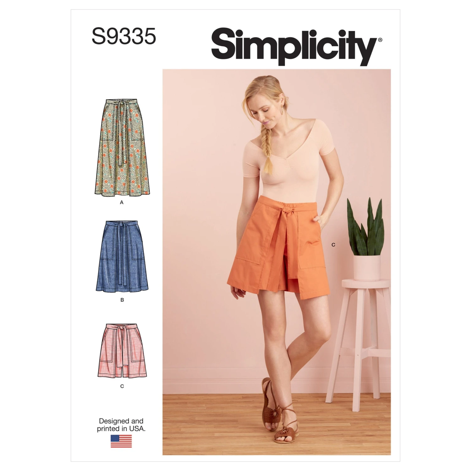 Simplicity Sewing Pattern S9335 Misses' Skirts And Skort 2 Simplicity Sewing Pattern S9335 Misses' Skirts And Skort - Image 2