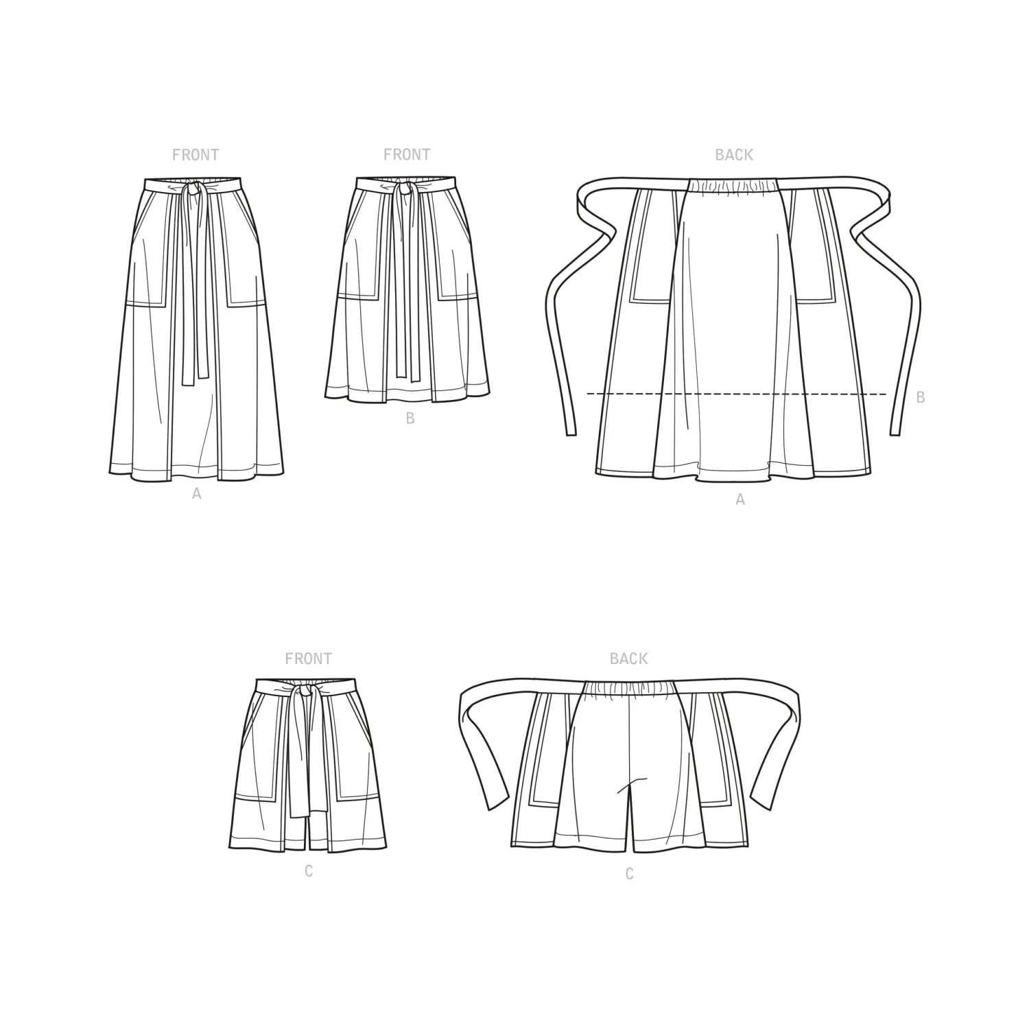 Simplicity Sewing Pattern S9335 Misses' Skirts And Skort 6 Simplicity Sewing Pattern S9335 Misses' Skirts And Skort - Image 6