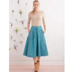 Simplicity Sewing Pattern 9377 Misses' Flared Skirts In Two Lengths